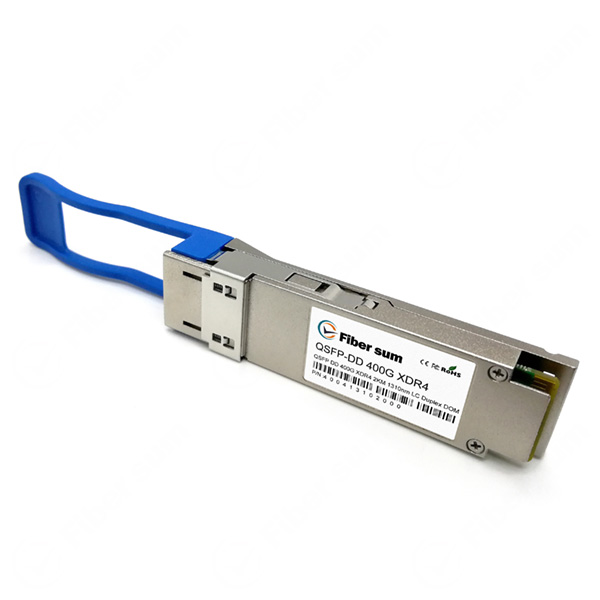 Cisco QDD-400G-XDR4-S Compatible QSFP-DD 400GBASE-DR4 2KM 1310nm LC Duplex Connector SMF DOM MSA Compliant
